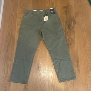 NWT Levi's Olive Wedgie Straight Jeans size 29